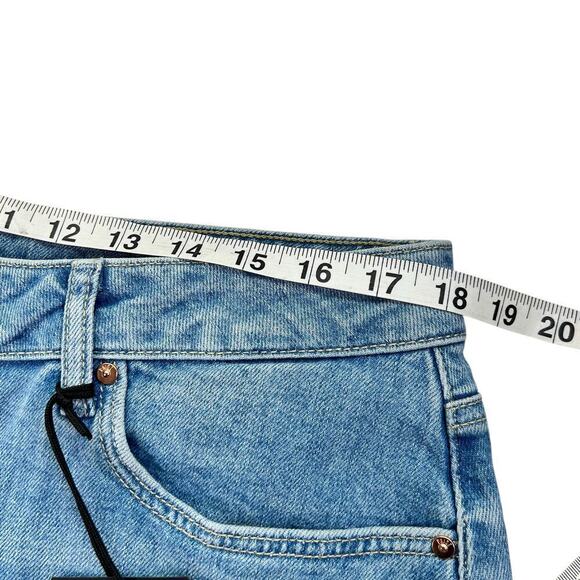 New Women’s Paige Jessie Skirt In Cynthia Distressed Size 34 - Picture 11 of 12